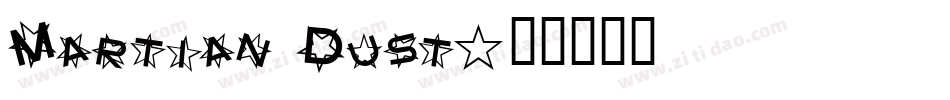 Martian Dust字体转换